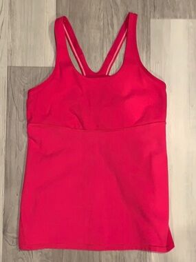 Hot pink/fuscia lululemon tank top
